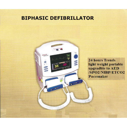 Biphasic Defibrillator Machine For Hospital, Clinical Application: Hospital And Medical Use