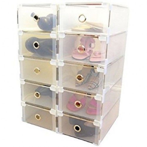 Various Colors Are Available Convenient Shoe Storage Box