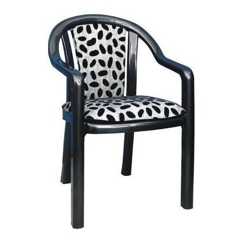 Ornate Fancy Black Plastic Chair