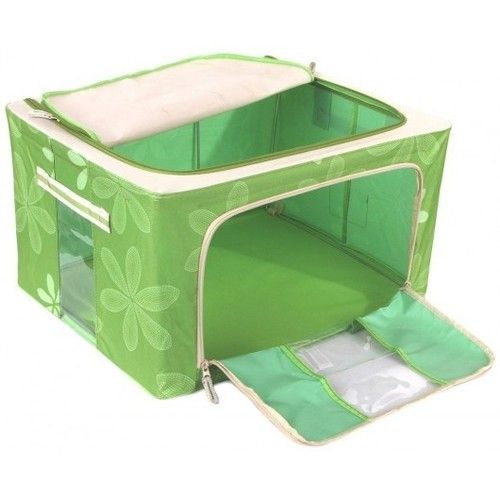 Rectangular Polyester Fabric Cloth Storage Box