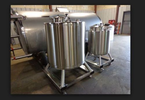 Silver Rust Proof Waste Oil Tank