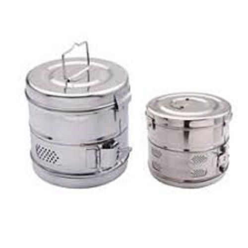 Stainless Steel Dressing Drum - SS 304 Grade, Corrosion Resistant , Portable with Robust Strength