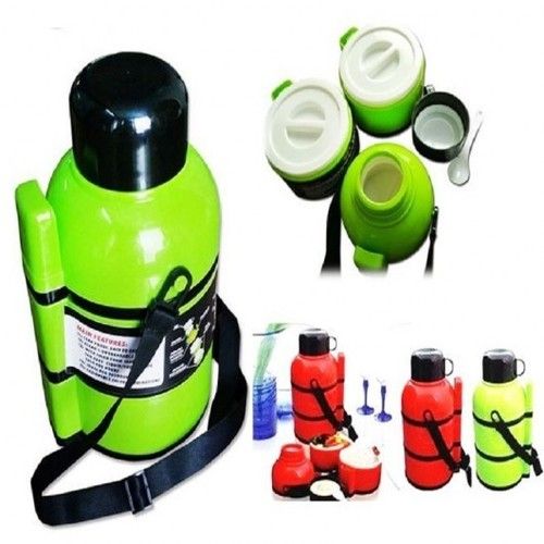 Three Stage Bottle Shaped Lunch Box