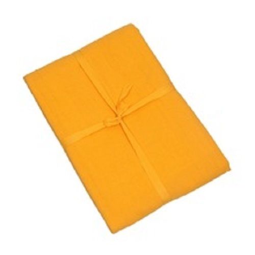 Plain Dyed Yellow Cotton Bed Spreads