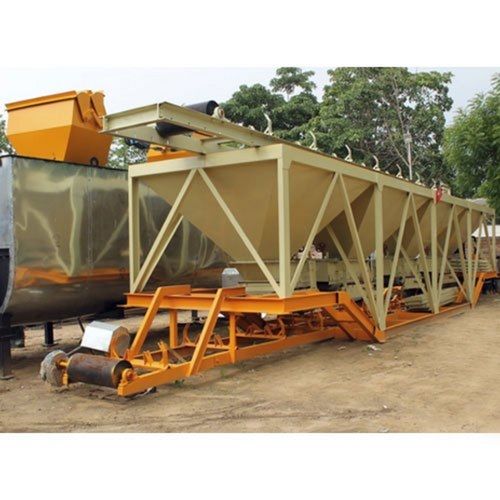 Semi-Automatic 70 Tons Capacity Cold Aggregate Bin Feeder