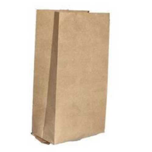 Brown Plain Paper Bag Size: Custom