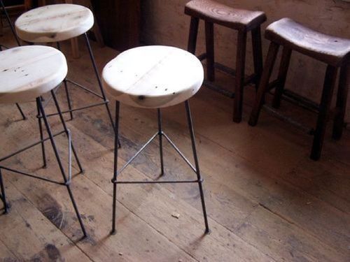 Iron Fancy Bar Stool