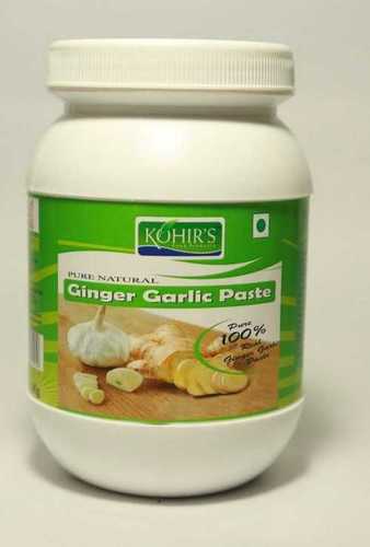 Natural Ginger Garlic Paste - 1 kg, Fresh & Aromatic with Thick Grainy Texture