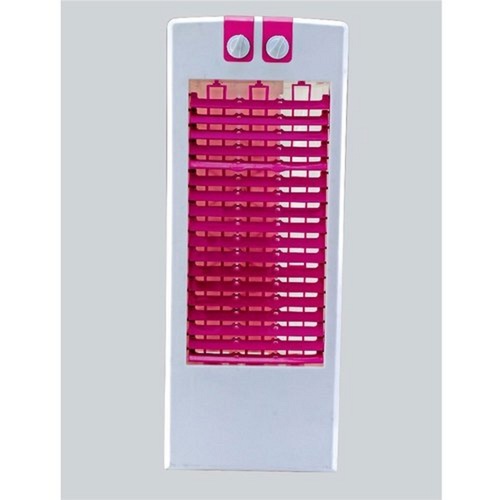 Air Cooling Smart Tower Fan - Color: Pink+White