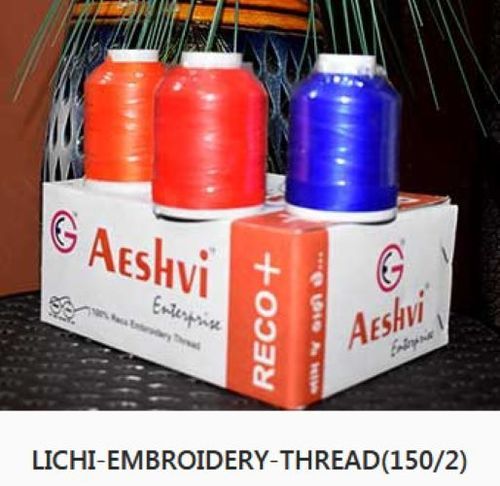 Eco-Friendly Bright Lichi Embroidery Thread (150/2)