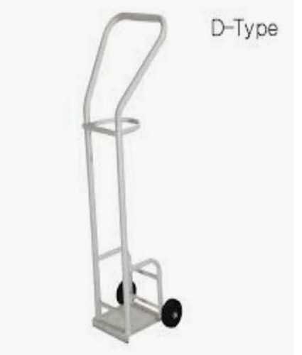 Stainsteel D Type Oxygen Trolley