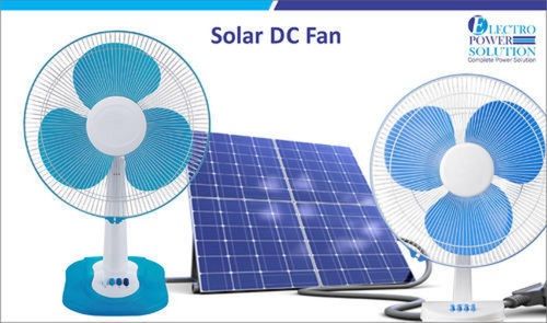 Rechargeable Portable 25 Watt Solar Dc Table Fan Blade Material: Plastic