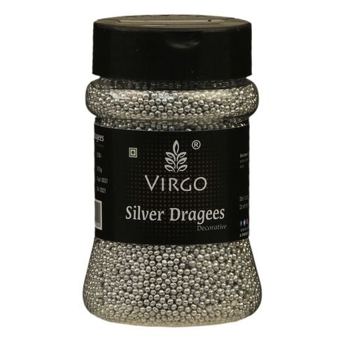 Virgo Silver Dragees Decorative