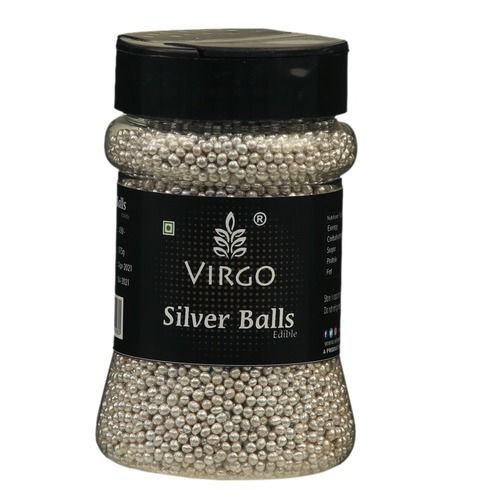 Virgo Silver Edible Balls 175 gm