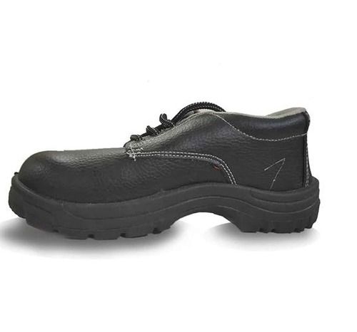 Black Hpcl Uniform Petrol Pump Shoes