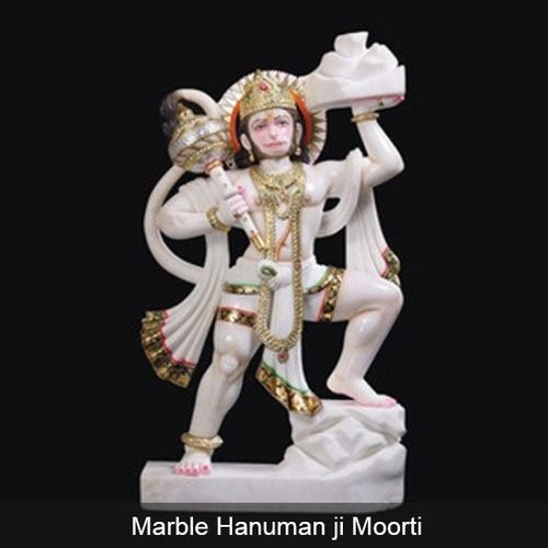 Marble Bajrangbali Hanuman Statue