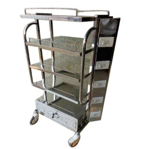 Stainless Steel Laparoscopic Hospital Trolley