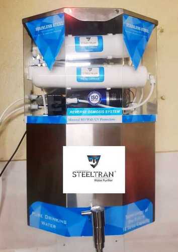 Stainless Steel Water Purifier With Smart Led Indicator Installation Type: Wall Mounted