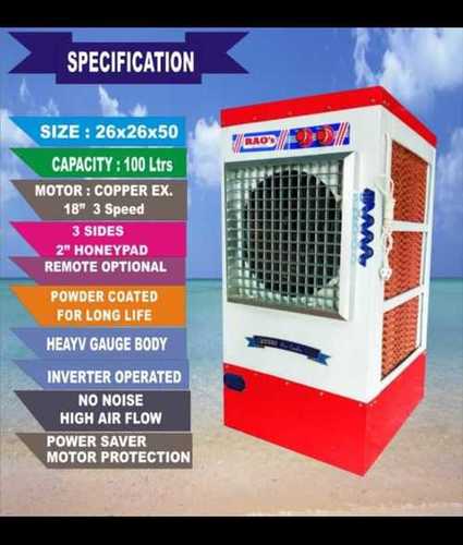 Metal 100 Ltrs Capacity Air Cooler