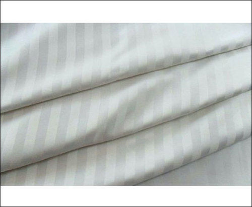 Cotton Reverse Satin Stripe Fabric