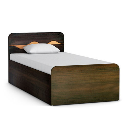 Brown King Size Wooden Bed