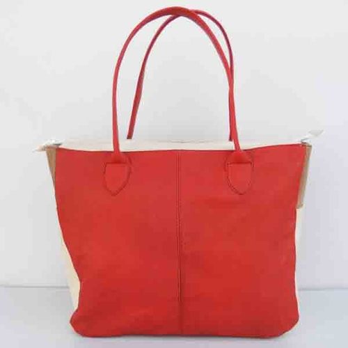 विभिन्न रंगों में लेदर और कैनवास लड़कियों का पर्स उपलब्ध है