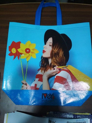 Loop Handle Printed Non Woven Bags