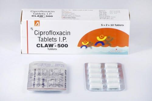 Ciprofloxacin Tablets 500 Mg Ip Tablets Expiration Date: Printed On Packet Years