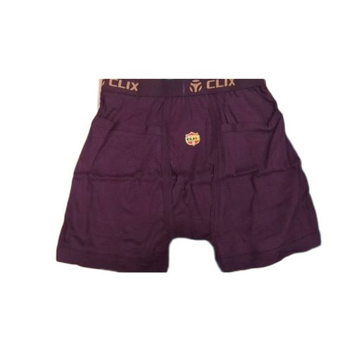 Mens Plain Maroon Trunk