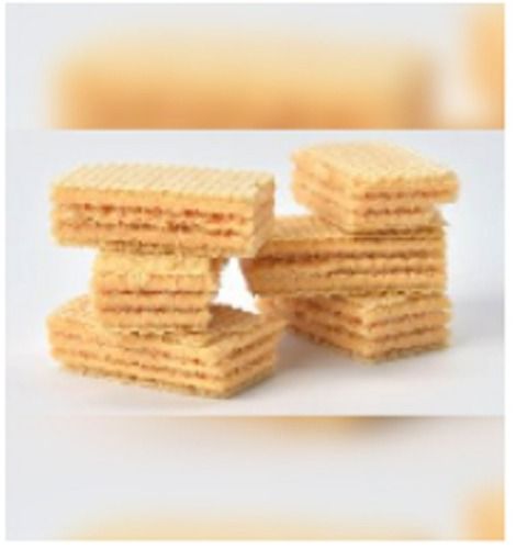 Orange Cream Wafer Biscuit Texture: Soft