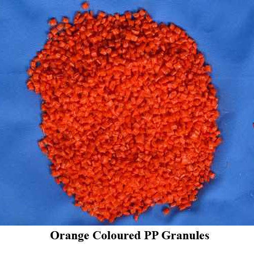 Durable Orange Pp Granules Grade: 2 Nd Grade