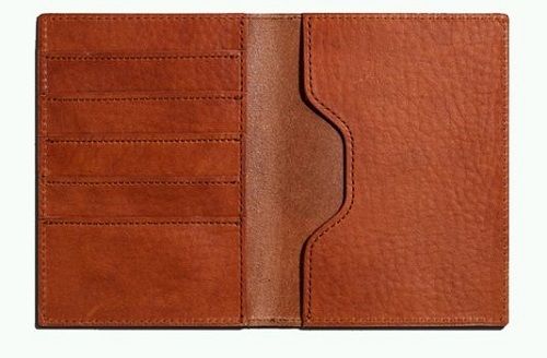 Waterproof Brown Leather Passport Holder at Best Price in Kolkata