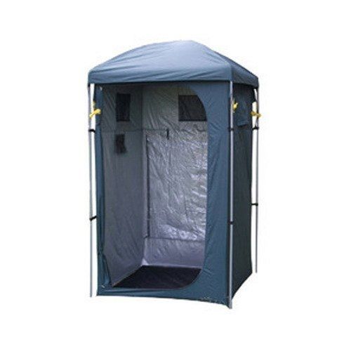 Portable Navy Blue Outdoor Alpine Bathroom PVC Tent