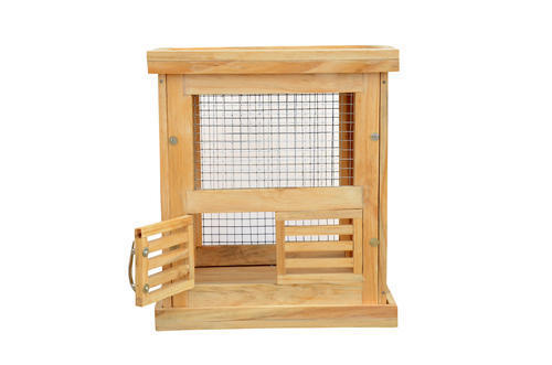 thumbnail image 2 of Cedar Wood Decorative Birdhouse For Small & Medium Birds - Outdoor Bird House 2 of 14