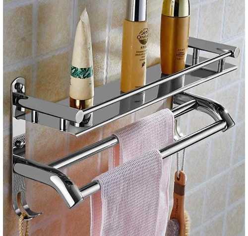 Bath Hardware Sets Corrosion Resistant Bathroom Shelf