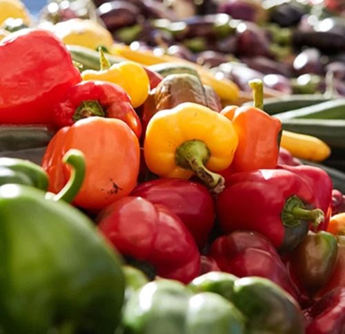 Enriched Vitamin C Organic Colored Bell Peppers