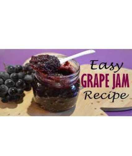 Human Consumption Black Grapes Jam