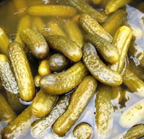 Organic Fresh Pickled Gherkins