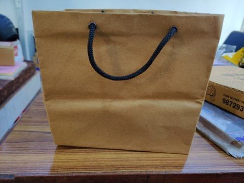 Plain Brown Paper Carry Shopping Dori Bags