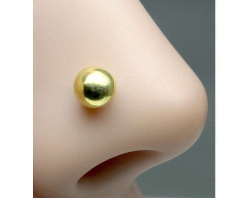 Ball Gold Nose Pin Gender: Women'S