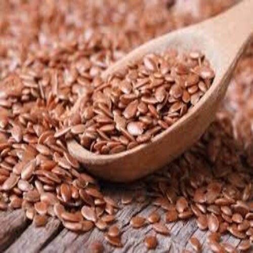 Brown Healthy And Natural Flax Seeds