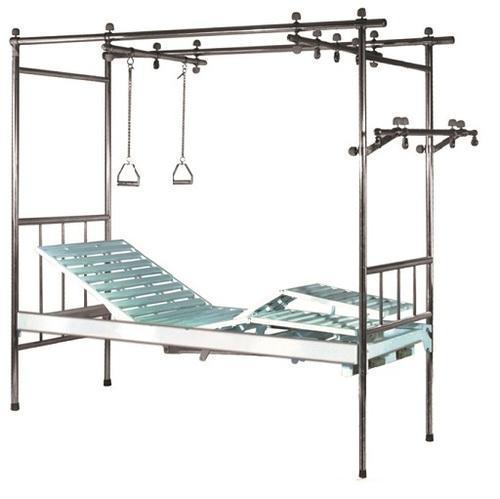 Metal Orthopedic Hospital Beds With Divided Leg Sections