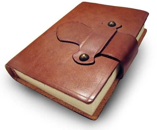 Plain Design Leather Diaries