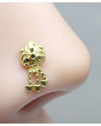 Plaster Gold Nose Pin Gender: Women'S