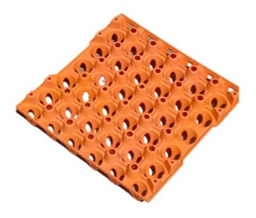 Orange Poultry Farm Plastic Egg Tray