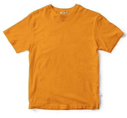 Various Colors Are Available Wrinkle Free Round Neck T Shirts