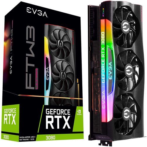 EVGA 10G-P5-3897-KR GeForce RTX 3080 FTW3 ULTRA GAMING Graphic Card