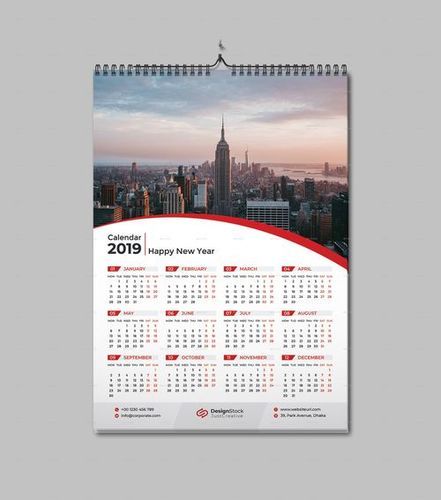 Finely Finished Wall Calendars By BAHUBALI DIGIGLAM