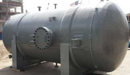 Metal Grey Pressure Vessels Tank