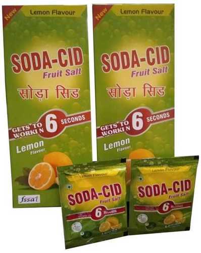 Lemon Flavour Soda Cid Packaging: Box